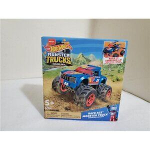 MEGA Construx Hot Wheels Monster Trucks Building Set  RACE ACE MONSTER TRUCK